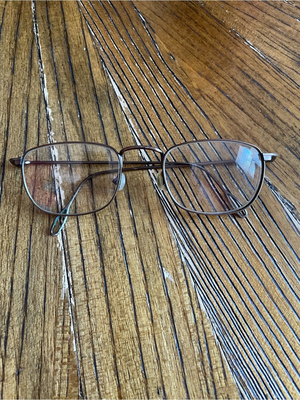 Vintage Polo by Ralph Lauren Brown Metal Rim Eyeglasses